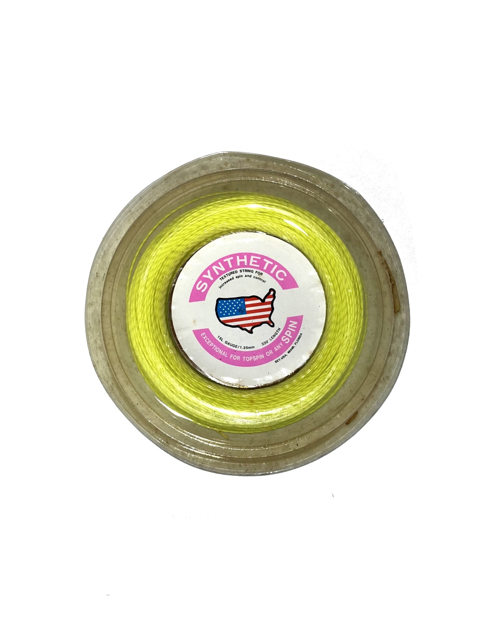 synthetic spin 17g 330' Reel - Game-Set-Match, Inc.
