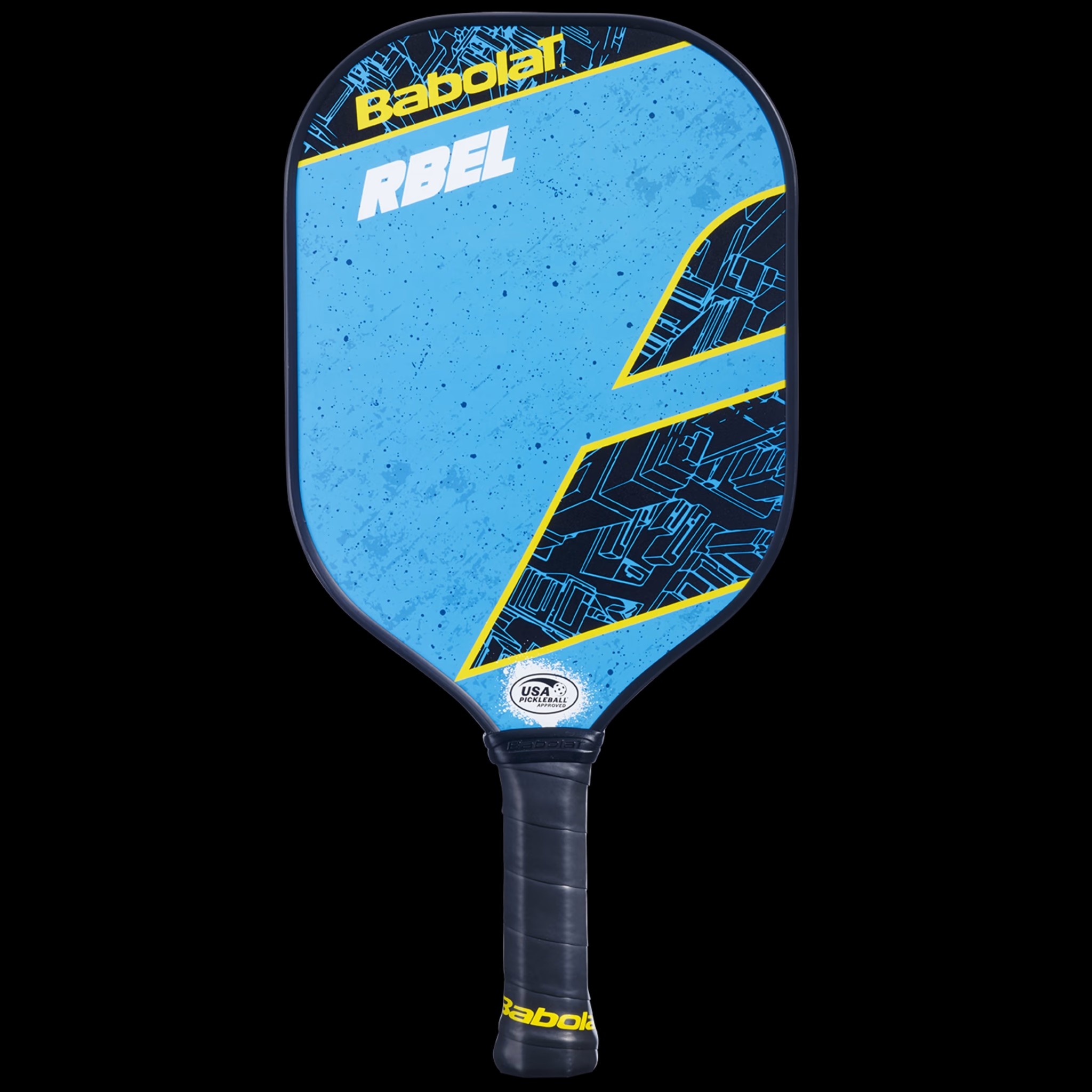 Paddle RBEL Blue/Yellow 2023 GameSetMatch, Inc.