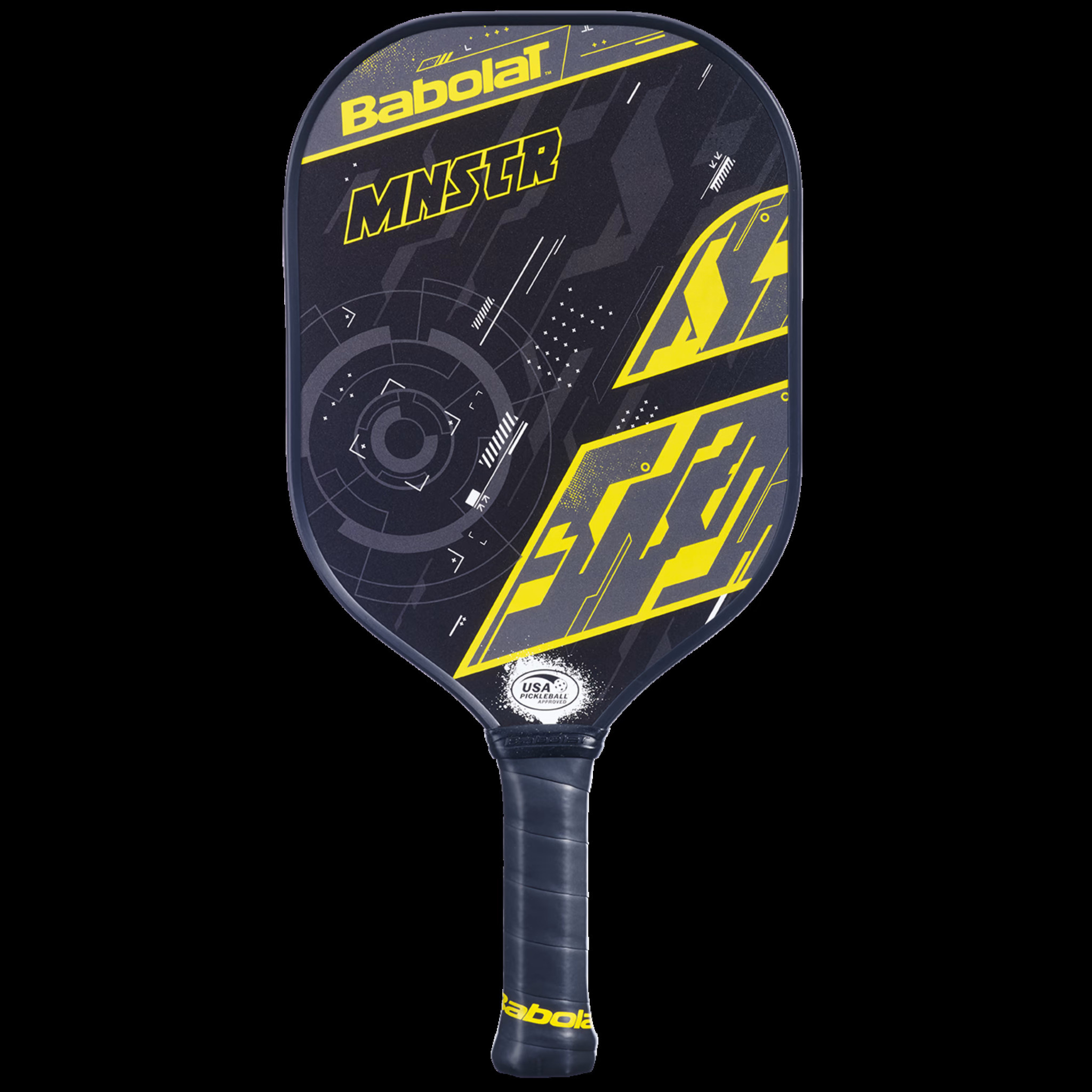 Paddle MNSTR Black Yellow 2023 Game Set Match Inc