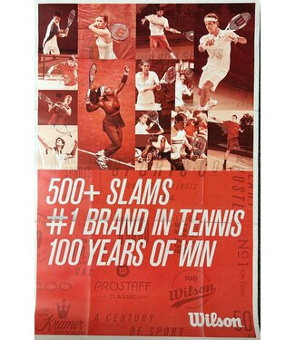 Wilson Poster 11-5: Wilson 100 Years of Wins (24"x36")