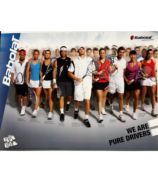 Babolat Poster 1-7: Pure Drivers (31.5"x24")
