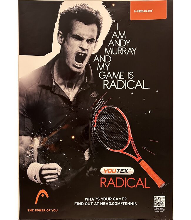 Head/Penn Poster 6-1: Murray Radical (19"x27")
