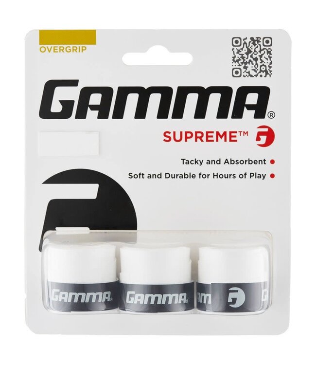 Gamma Gamma Supreme Overgrip 3 Pack