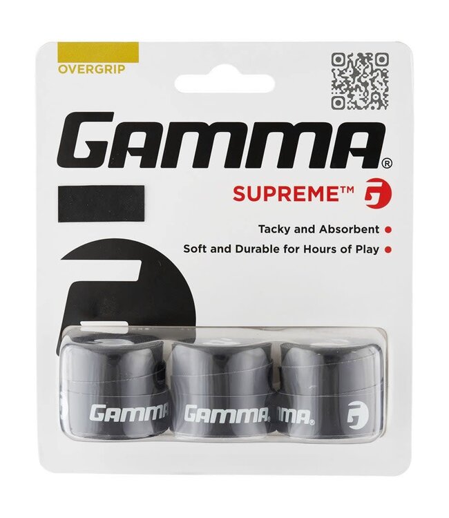 Gamma Gamma Supreme Overgrip 3 Pack