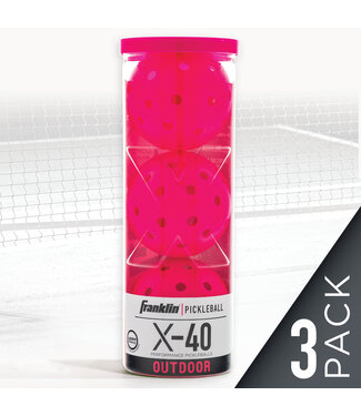 Franklin Sports Inc. Pickleball X-40 Outdoor 3 Pack