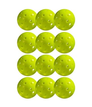Franklin Sports Inc. Pickleball X-40 12 Pack Mesh Bag Optic