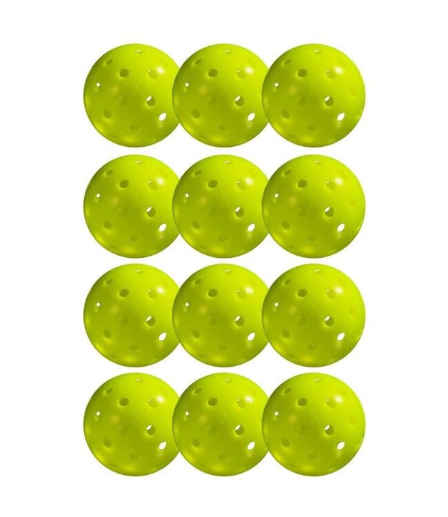 Franklin Sports Inc. Pickleball X-40 12 Pack Mesh Bag Optic