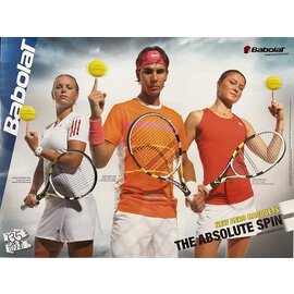 Babolat Poster 1-5: Pure Aero Racquet - Absolute Spin (31.5"x23.5")