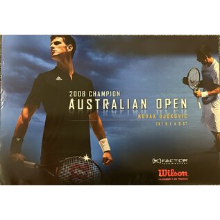 Babolat Poster 4-7: Djokovic 2008 Australian Open (32"x22")