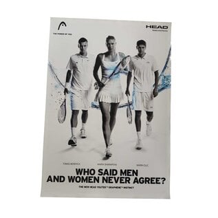 Poster 2-7: Berdych Sharapova Cilic (16.5"x23.5")