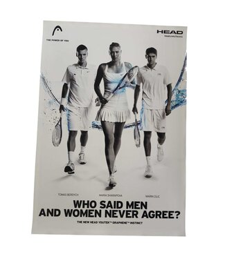 Poster 2-7: Berdych Sharapova Cilic (16.5"x23.5")
