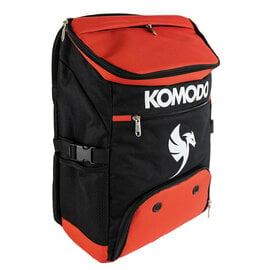 Komodo Black and Red Backpack