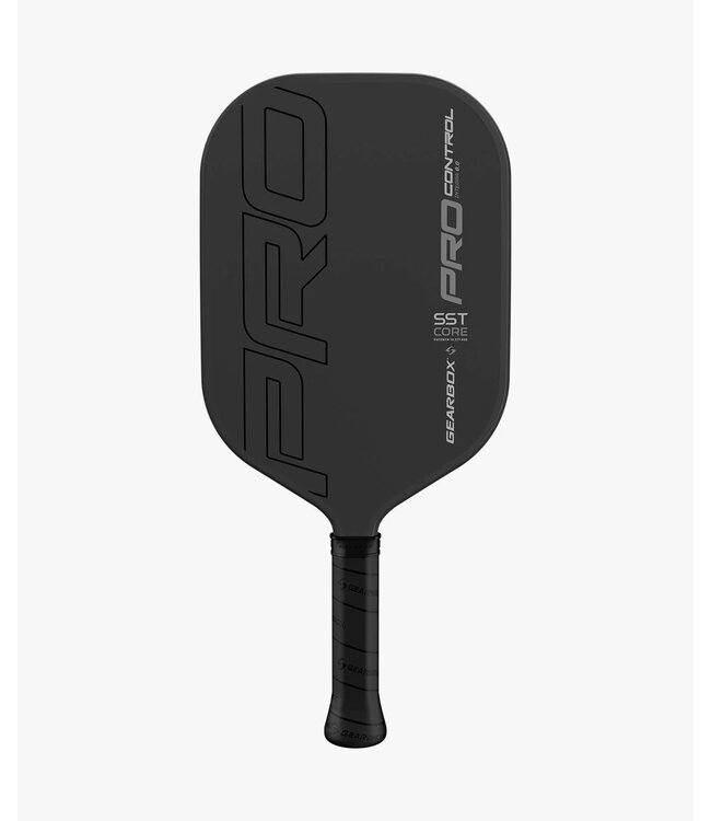 Gearbox Pro Control Integra Pickleball Paddle (Black / Silver)
