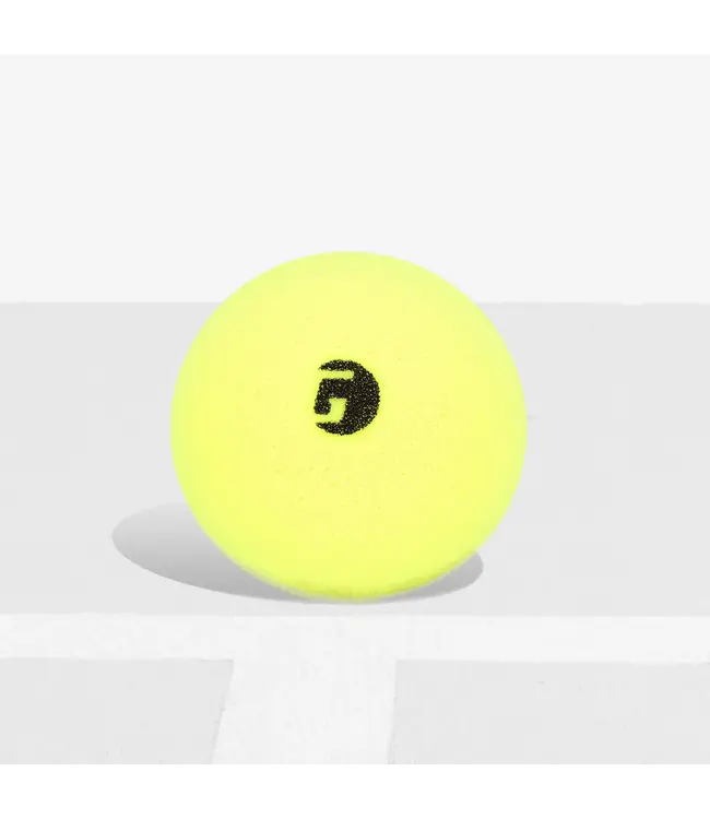 Gamma Librarian Foam Pickleball Yellow 6 Pack Box