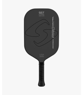 Gearbox Pro Elongated Control Pickleball Paddle (Black / Silver)
