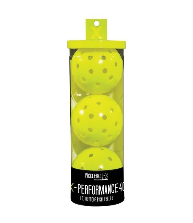 Franklin Sports Inc. Pickleball X-40 Outdoor 3 Pack