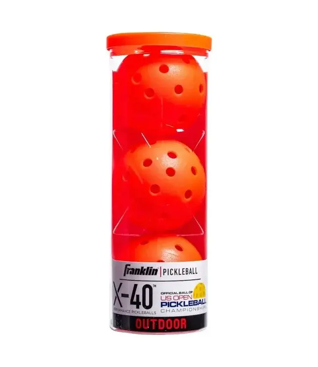 Franklin Sports Inc. Pickleball X-40 Outdoor 3 Pack