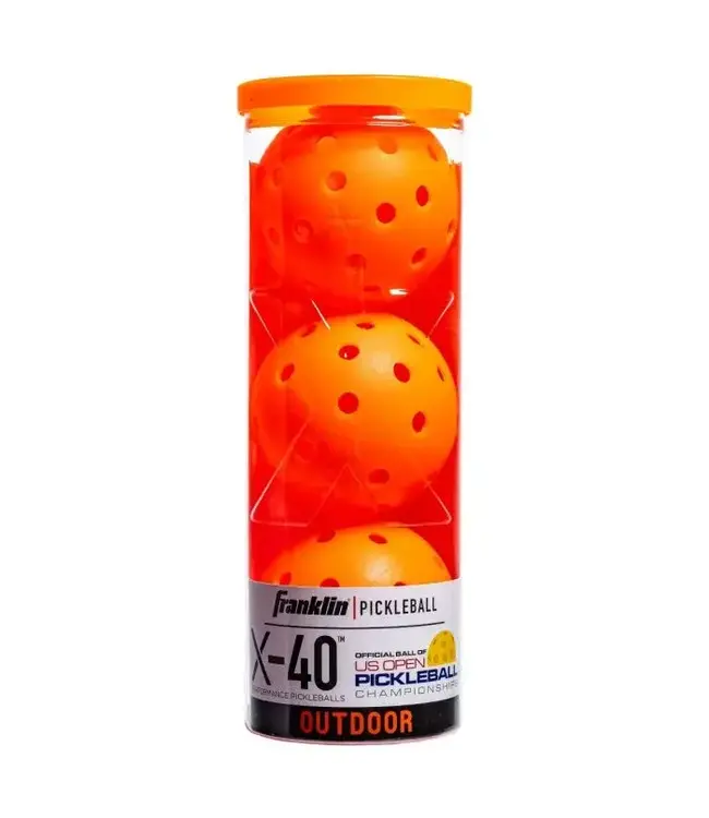 Franklin Sports Inc. Pickleball X-40 Outdoor 3 Pack