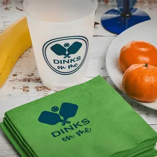 Fresh Pickle Pickleball Cocktail Napkins