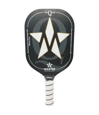 Master Athletics Q1 Pickleball Paddle Black/White 10.5mm