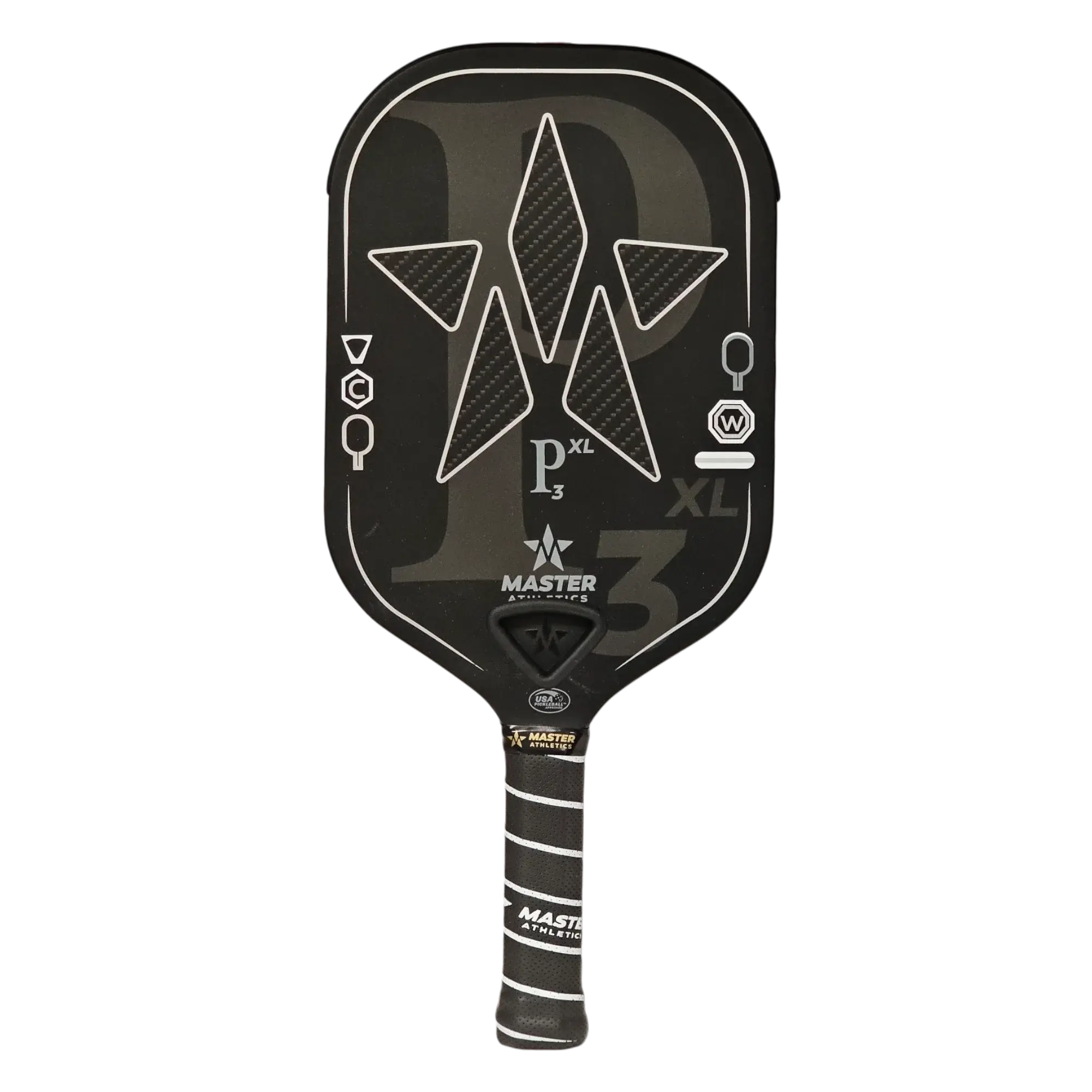 ピックルボール パドル Master Athletics P2XL 銀色 Master Athletics P2XL Pickleball Paddle – Master-Athletics
