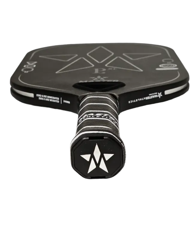 Master Athletics P3XL Pickleball Paddle Black/Silver 16mm