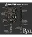 Master Athletics P3XL Pickleball Paddle Black/Silver 16mm