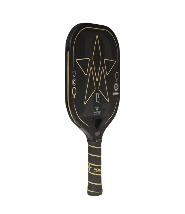 Master Athletics P3 Pickleball Paddle Black/Gold 16mm