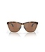 Oakley Frogskins Sunglasses (Brown Tortoise / Brown Smoke Frame) - Prizm Tungsten Lenses