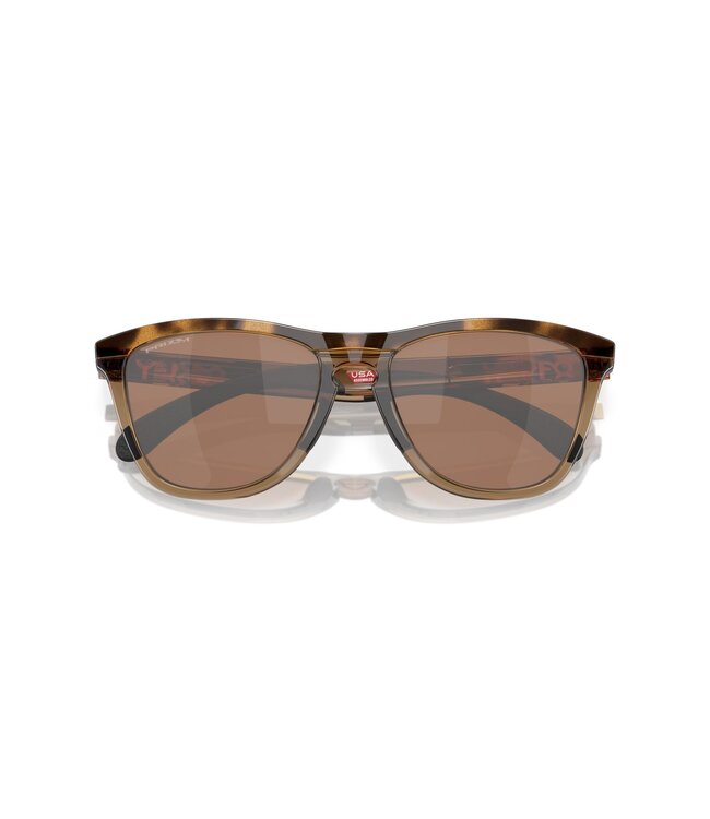 Oakley Frogskins Sunglasses (Brown Tortoise / Brown Smoke Frame) - Prizm Tungsten Lenses