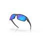Oakley Drop Point Sunglasses (Matte Dark Grey Frame) - Prizm Sapphire Polarized Lenses