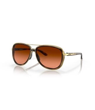 Oakley Split Time Sunglasses (Brown Tortoise Frame) - Prizm Brown Gradient Lenses