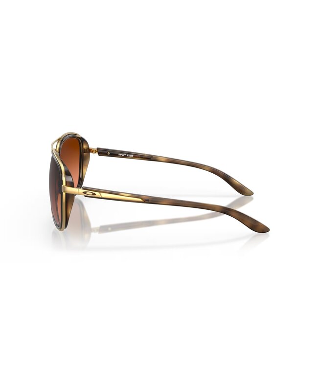 Oakley Split Time Sunglasses (Brown Tortoise Frame) - Prizm Brown Gradient Lenses