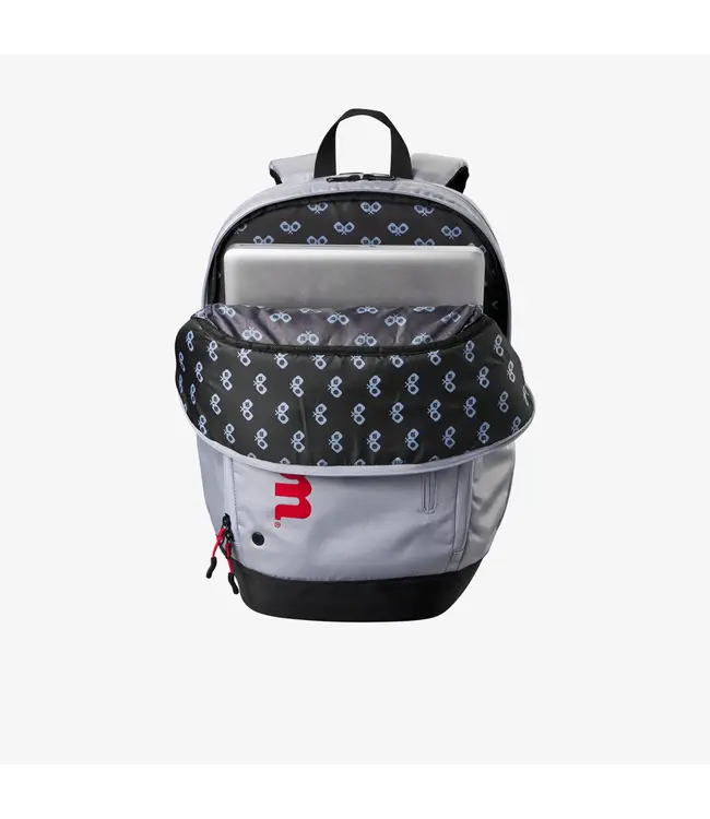 Wilson Pickleball Backpack Grey/Red