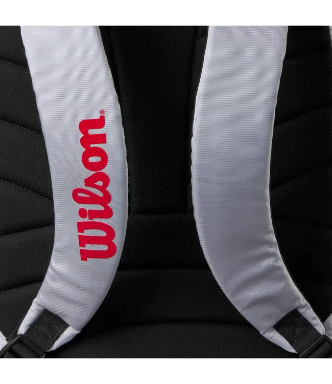 Wilson Pickleball Backpack Grey/Red