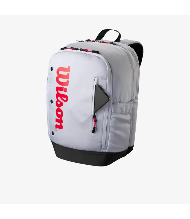 Wilson Pickleball Backpack Grey/Red