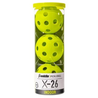 Franklin Sports Inc. Pickleball X-26 Indoor 3 Pk Optic Green