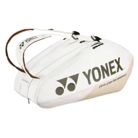 Yonex 2024 Pro 9-Pack Racquet Bag Sand/Beige