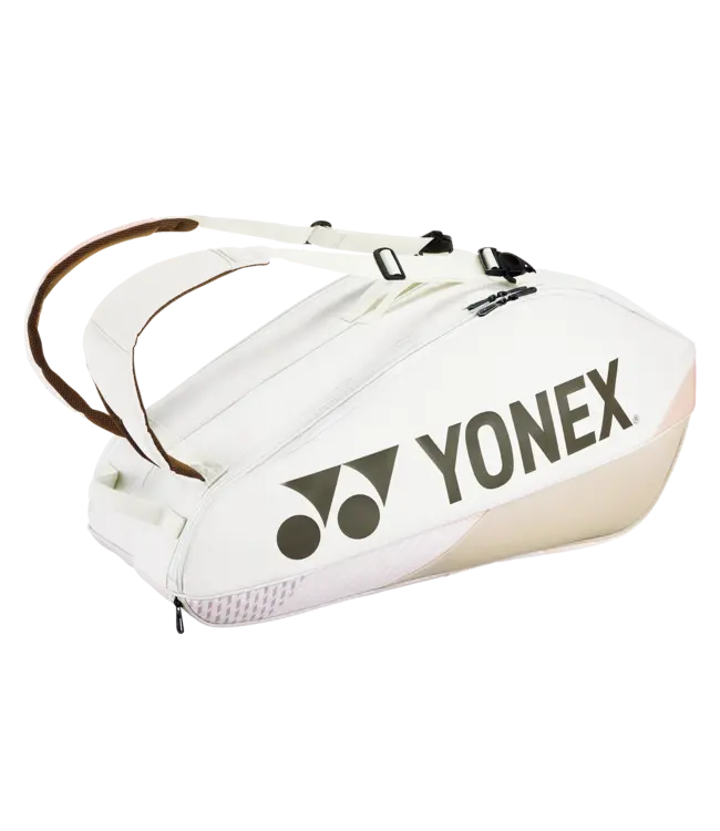 Yonex 2024 Pro 6-Pack Racquet Bag Sand/Beige