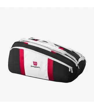 Wilson Courage Collection 9-PK Bk/Wh/Rd