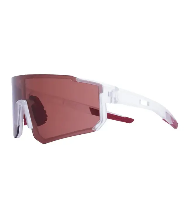 Kreedom Titan Pickleball - Matte Crystal CLR/DRK RD Rubber/Amber