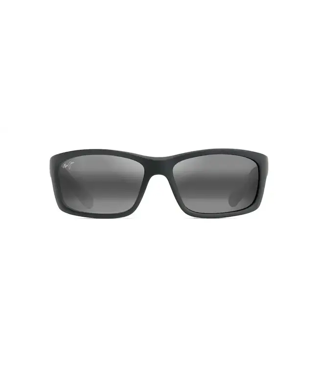 Maui Jim Grey Kanaio Coast Matte Black/White/Blue