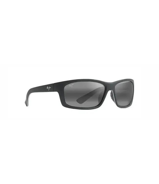 Maui Jim Grey Kanaio Coast Matte Black/White/Blue