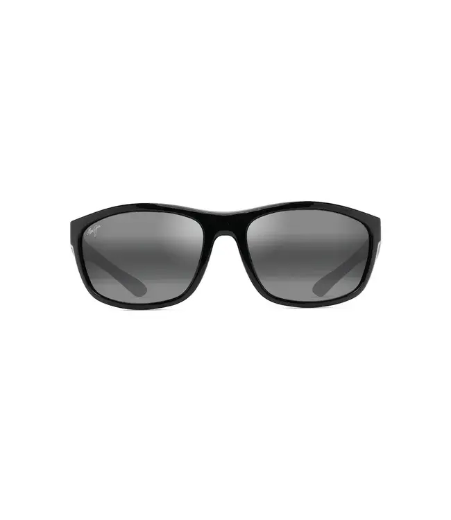 Maui Jim Grey Nuu Landing Black Gloss w/ Black RBR