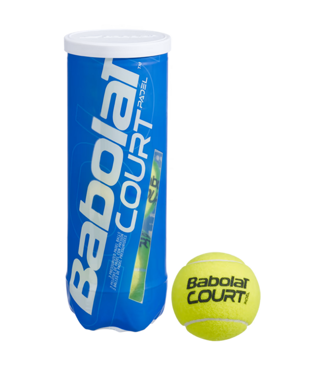 Babolat Balls Court Padel 3 Ball Can