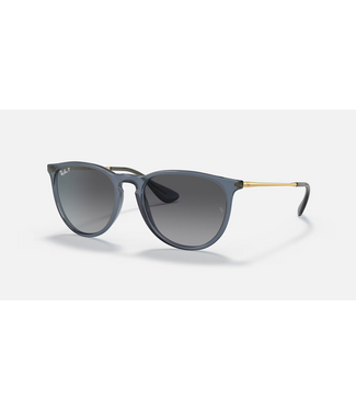 Rayban Erika Trnspt Blue/Grey Grad Polar