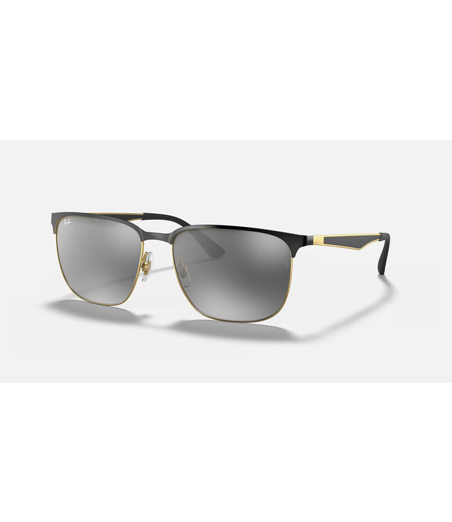 Rayban RB3569 Black Arista/Gray Mirror/Silver Gradient