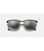 Rayban RB3569 Black Arista/Gray Mirror/Silver Gradient