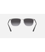 Rayban RB3569 Black on Silver/Lt. Grey Grad. Drk. Gry