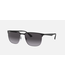 Rayban RB3569 Black on Silver/Lt. Grey Grad. Drk. Gry
